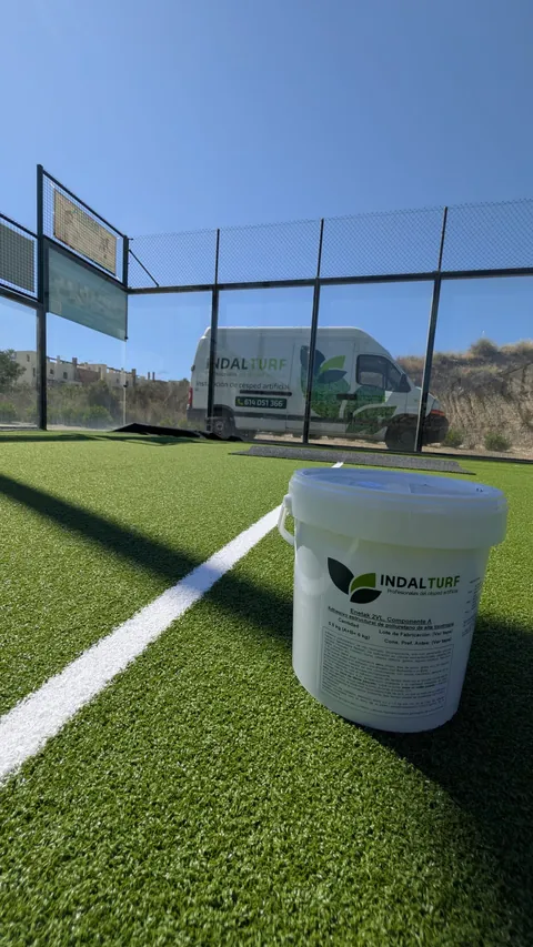Pista de pádel · Indalturf